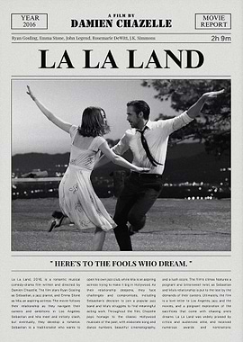 La La Land Movie Poster