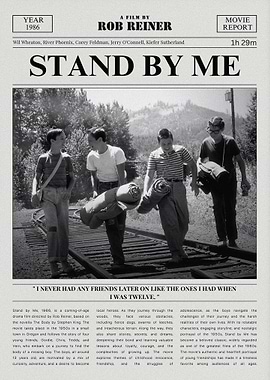 Stand By Me Movie Poster