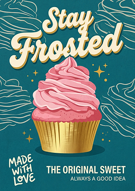 Stay Frosted Cupcake
