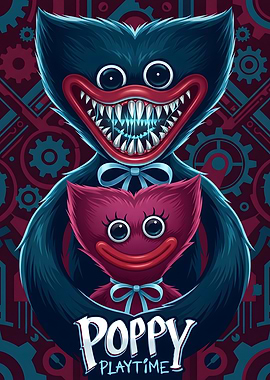 Poppy Playtime Huggy Wuggy and Kissy Missy