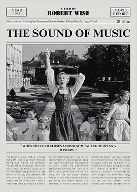 The Sound of Music Movie Poster