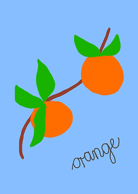 Oranges on a Branch
