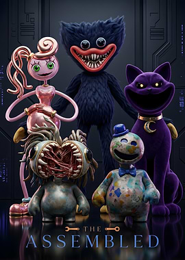 Poppy Playtime Characters Assembled