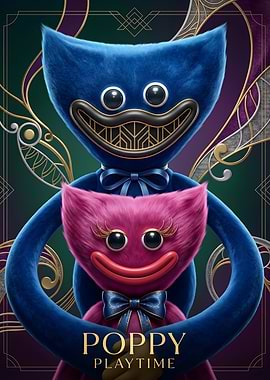 Poppy Playtime Huggy Wuggy and Kissy Missy