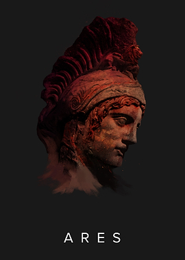 Ares Greek God Statue