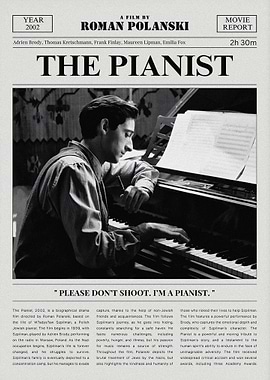The Pianist Movie Poster