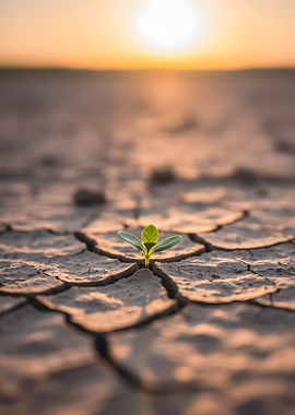 New Growth in Dry Earth