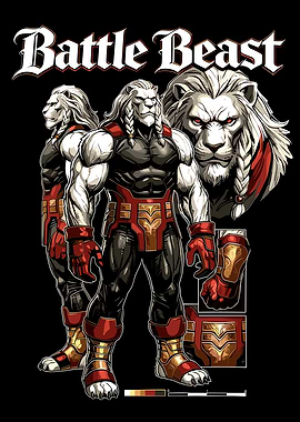 Battle Beast Lion Warrior