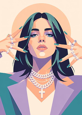 Billie Eilish Portrait