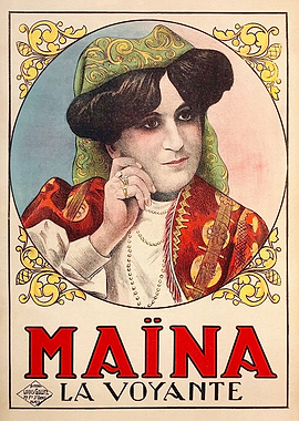 Maina La Voyante (Monica's apartment poster)