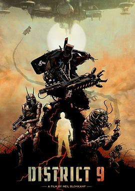 District 9 Movie Poster