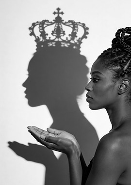 Woman with Crown Shadow