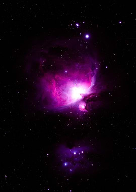 Orion Nebula in Purple Hues