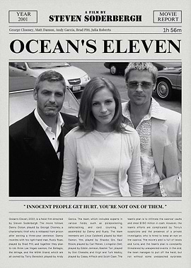Ocean's Eleven Movie Poster