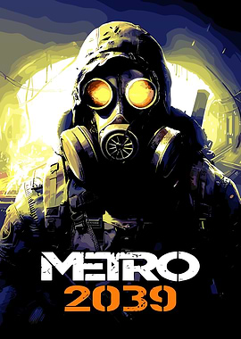 Metro 2039 Gas Mask Soldier