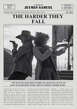The Harder They Fall Movie Poster