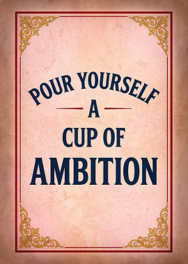 Ambition Motivational Poster