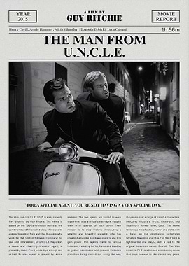 The Man from U.N.C.L.E. Movie Poster