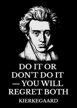 Kierkegaard quote about regret