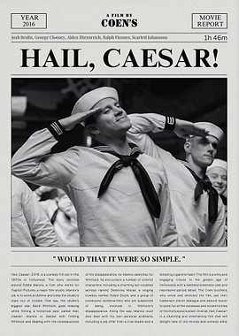 Hail, Caesar! Movie Poster