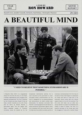 A Beautiful Mind Movie Poster