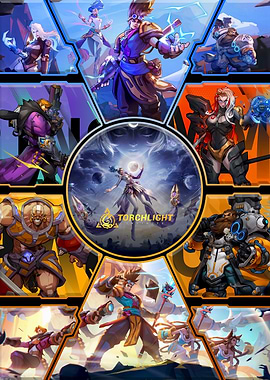 Torchlight Infinite Game Characters Montage