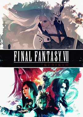 Final Fantasy VII Rebirth Poster
