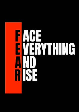 Fear Acronym Text Art