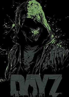 DayZ Skull Hoodie Graphic
