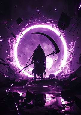 Grim Reaper Portal Fantasy Art