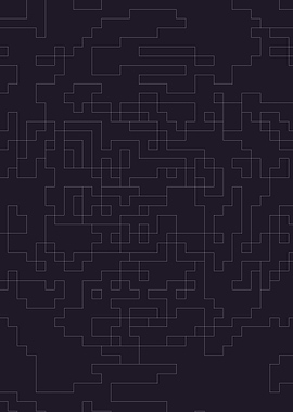 Abstract Geometric Lines Pattern