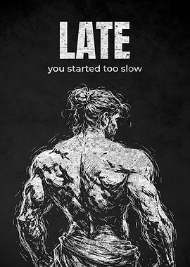 Motivational Gym Late Art