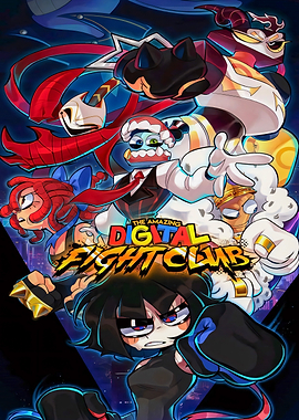 The Amazing Digital Fight Club Poster