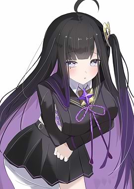 Anime Girl in School Uniform