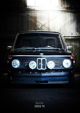 Classic BMW 2002 Tii Poster