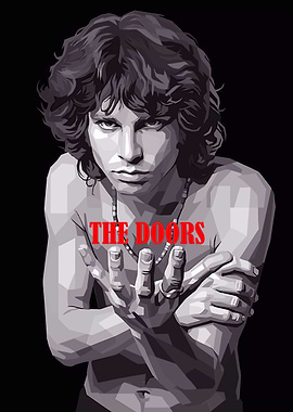 Jim Morrison The Doors Portrait