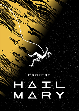 Project Hail Mary Astronaut Poster