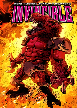Invincible Comic Book Cover