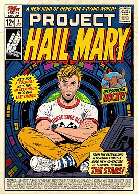 Project Hail Mary Comic Cover