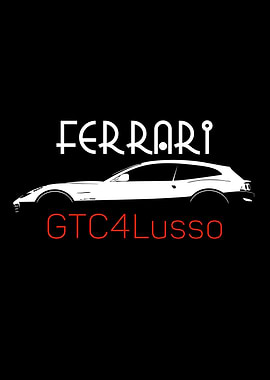 Ferrari GTC4Lusso Silhouette