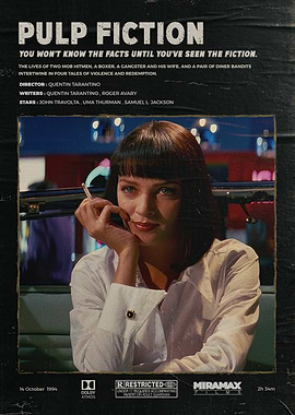Pulp Fiction Movie Poster