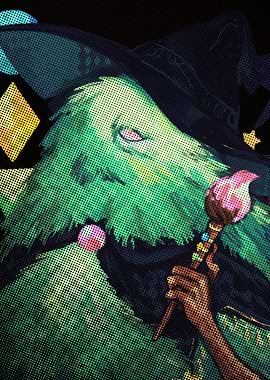 Green Wizard Inscryption Game Art