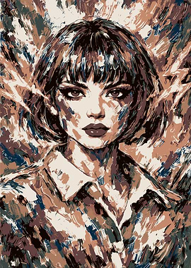 Abstract Portrait of a Woman