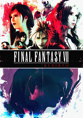 Final Fantasy VII Rebirth Poster