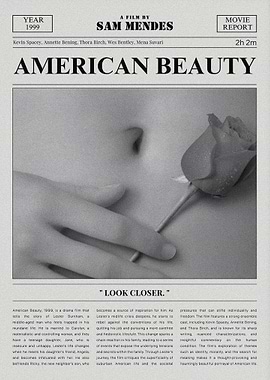 American Beauty Movie Poster