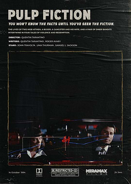 Pulp Fiction Movie Poster