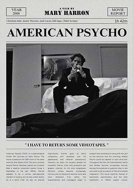 American Psycho Movie Poster