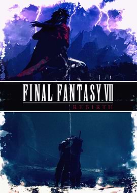 Final Fantasy VII Rebirth Poster