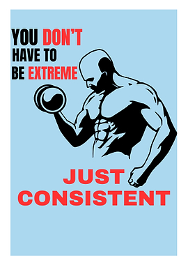 Fitness Motivation Poster