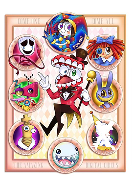 The Amazing Digital Circus Characters